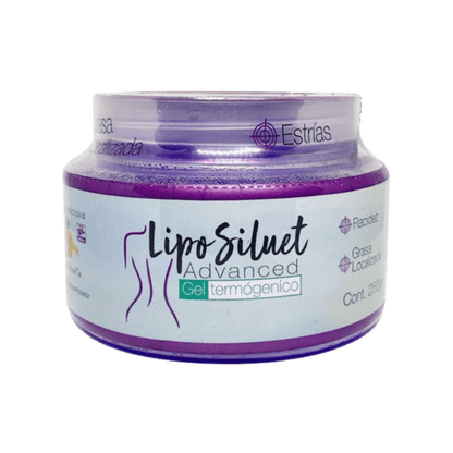 LipoSiluet Advanced Thermogenic Gel – Firming, Stretch Mark & Cellulite Reducer – 250g - DendasStore