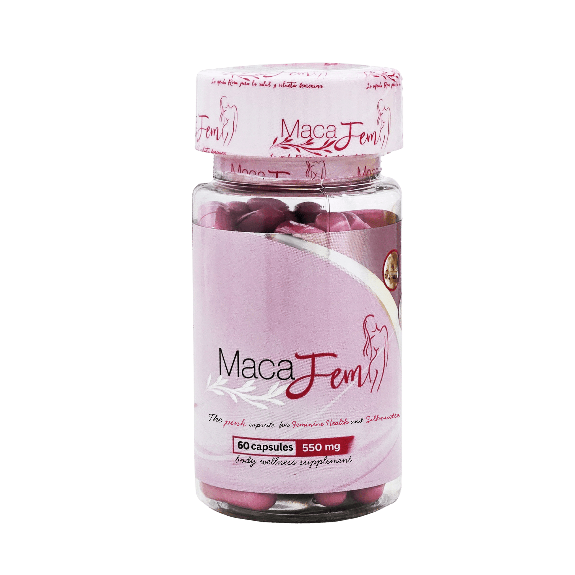 MacaFem Capsules by Apple BeneFIT® – The Pink Capsule for Natural Feminine Balance & Body Wellness – 60 Caps - DendasStore