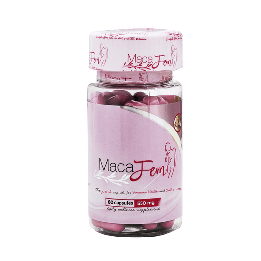 MacaFem Capsules by Apple BeneFIT® – The Pink Capsule for Natural Feminine Balance & Body Wellness – 60 Caps - DendasStore