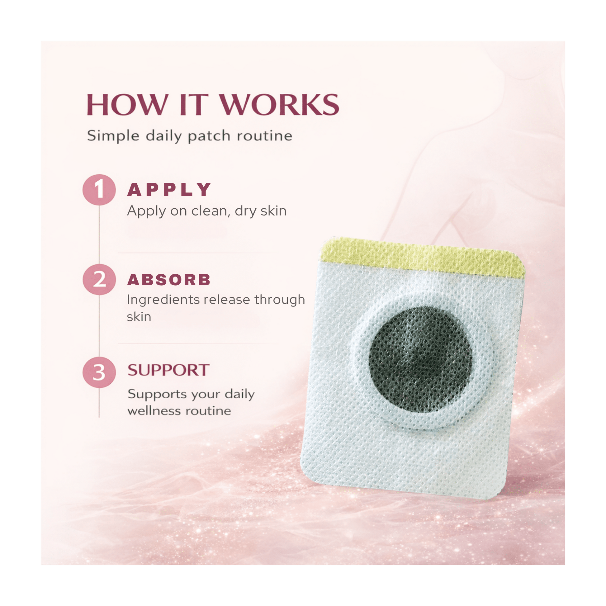 MacaFem Patches Daily Wellness Support - DendasStore