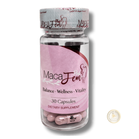 MacaFem Plus – Women’s Wellness Formula | 30 Capsules - DendasStore