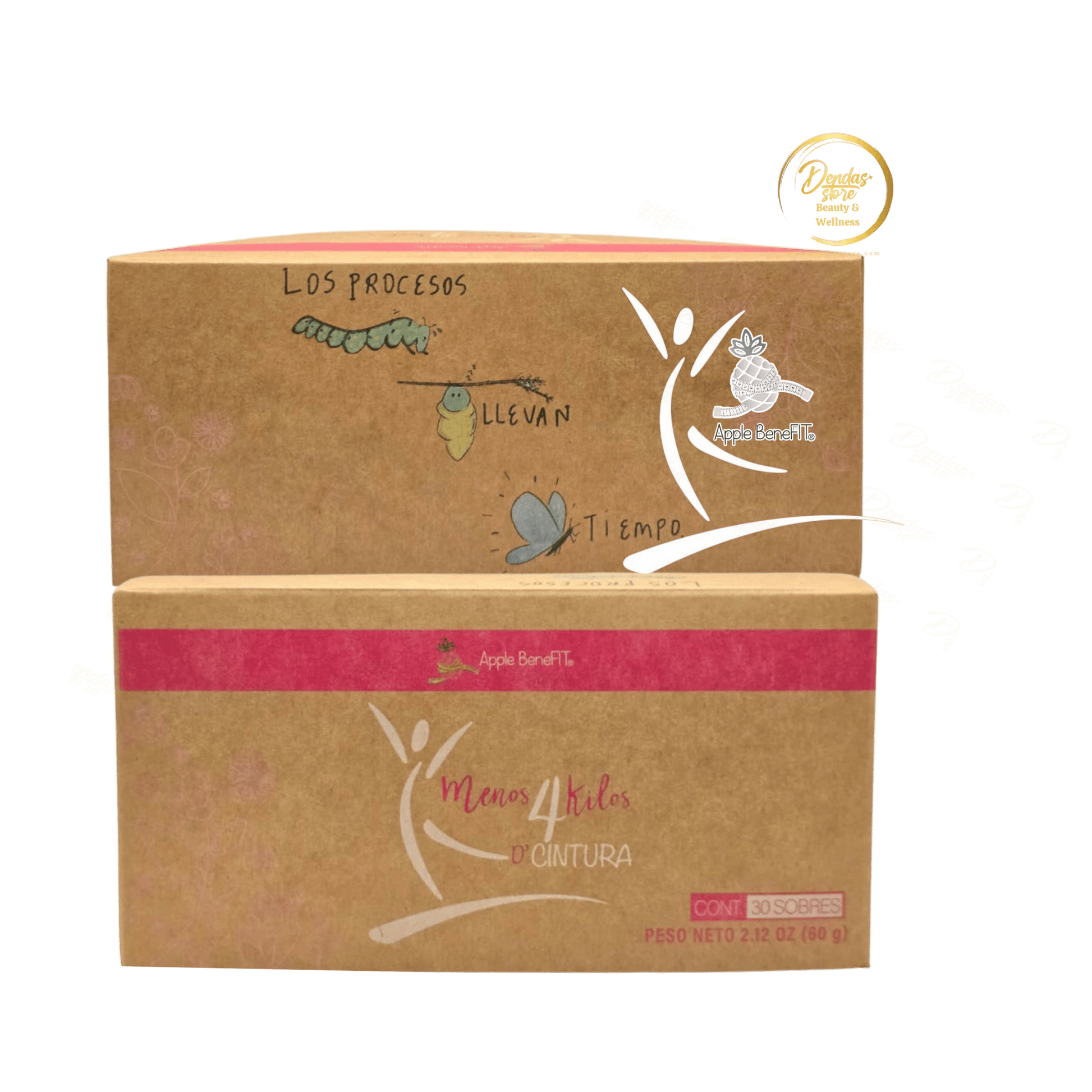 Menos 4 Kilos D'Cintura® Herbal Slimming Tea – 30 Sachets - DendasStore