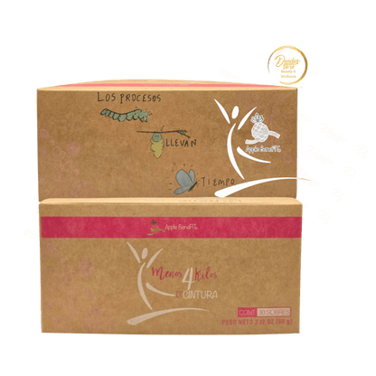 Menos 4 Kilos D'Cintura® Herbal Slimming Tea – 30 Sachets - DendasStore
