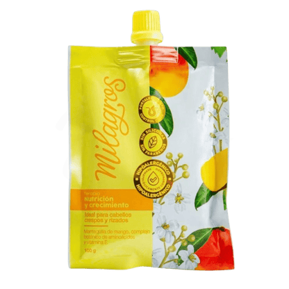 MILAGROS Mini 3 - Pack Kit: Shampoo, Curl Therapy, & Bio - Repolarizer – 100g Each - DendasStore