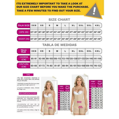 MyD 0065 Fajas Reductoras Post Surgery Girdle - DendasStore