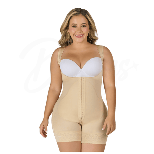 MYD 0269 Open Bust Post Surgery Faja for Women Mid Thigh Shaper Original - DendasStore