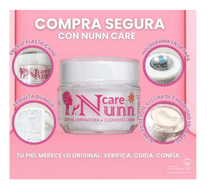 NUNN Care Cleansing Cream - 32g (1 oz) Discover the Secret to Radiant Skin! - DendasStore