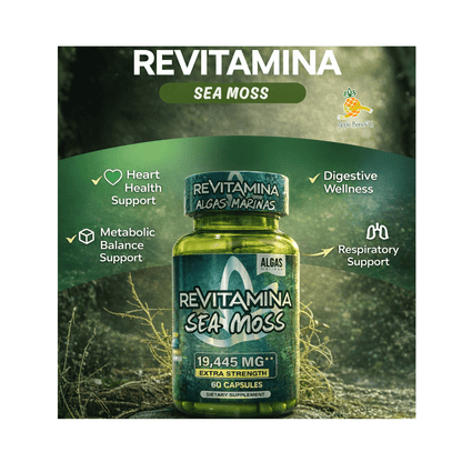 Revitamina Sea Moss – Ultra Powerful Mineral Supplement | Apple BeneFit® - DendasStore