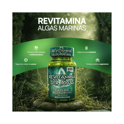 Revitamina Sea Moss – Ultra Powerful Mineral Supplement | Apple BeneFit® - DendasStore