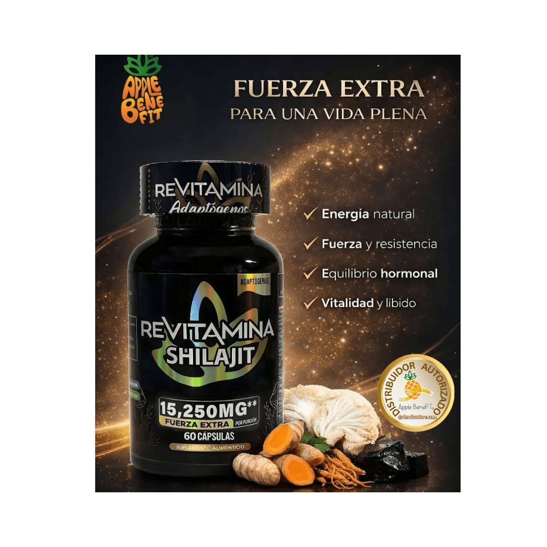 Revitamina Shilajit Adaptogenic Complex | Apple BeneFit® - DendasStore