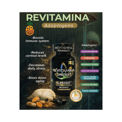 Revitamina Shilajit Adaptogenic Complex | Apple BeneFit® - DendasStore