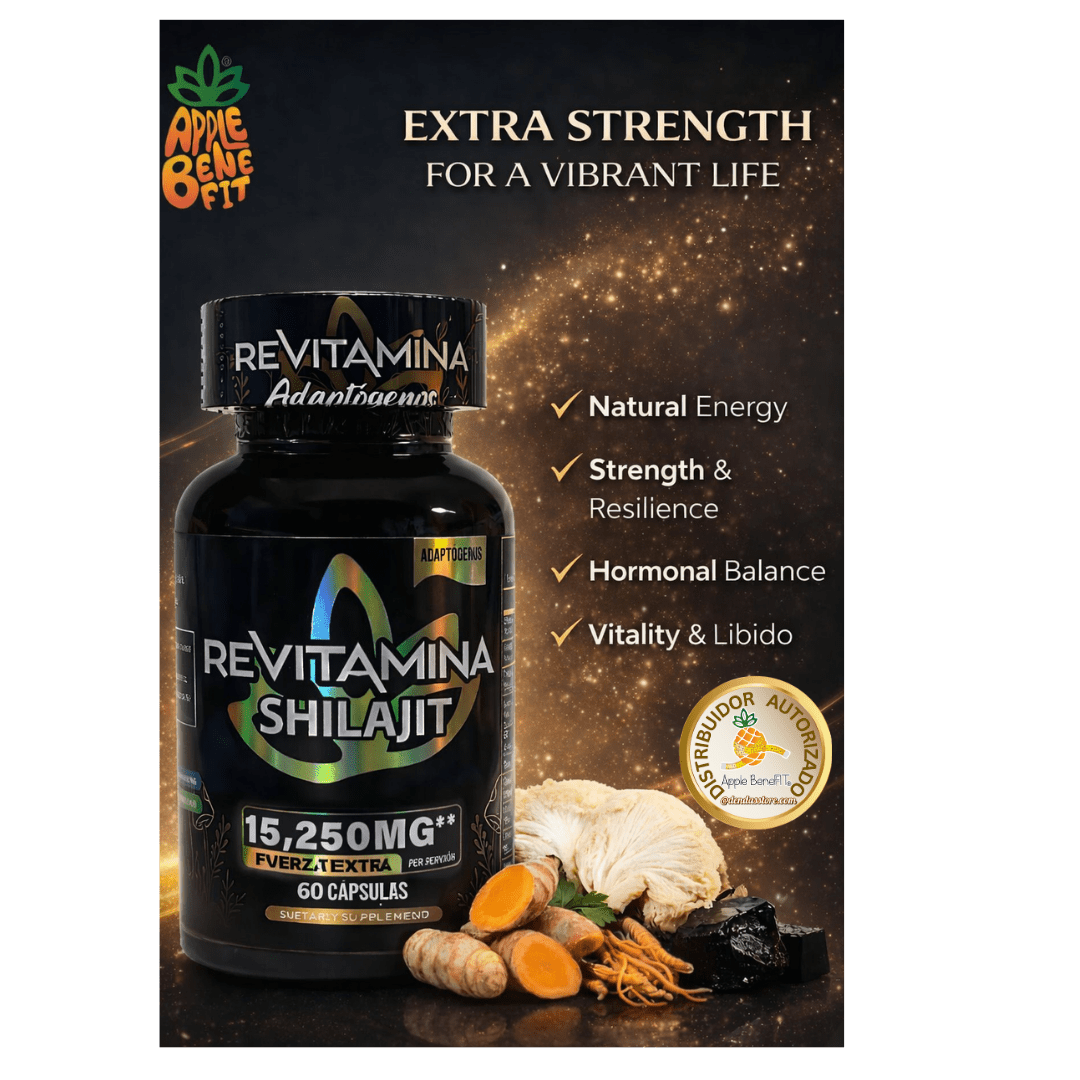 Revitamina Shilajit Adaptogenic Complex | Apple BeneFit® - DendasStore