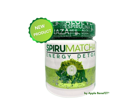 SPIRU𝗠𝗔𝗧𝗖𝗛𝗔 Energy Detox Powder by Apple BeneFIT®️ - 370g - DendasStore