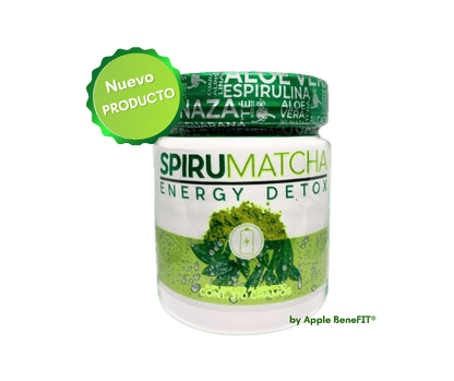 SPIRU𝗠𝗔𝗧𝗖𝗛𝗔 Energy Detox Powder by Apple BeneFIT®️ - 370g - DendasStore