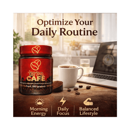 TERMO COFFEE – Gourmet Thermogenic Coffee with Ganoderma for Energy & Daily Wellness - DendasStore