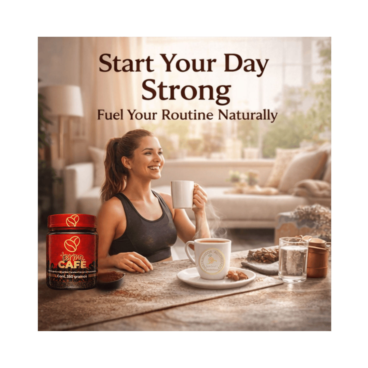 TERMO COFFEE – Gourmet Thermogenic Coffee with Ganoderma for Energy & Daily Wellness - DendasStore