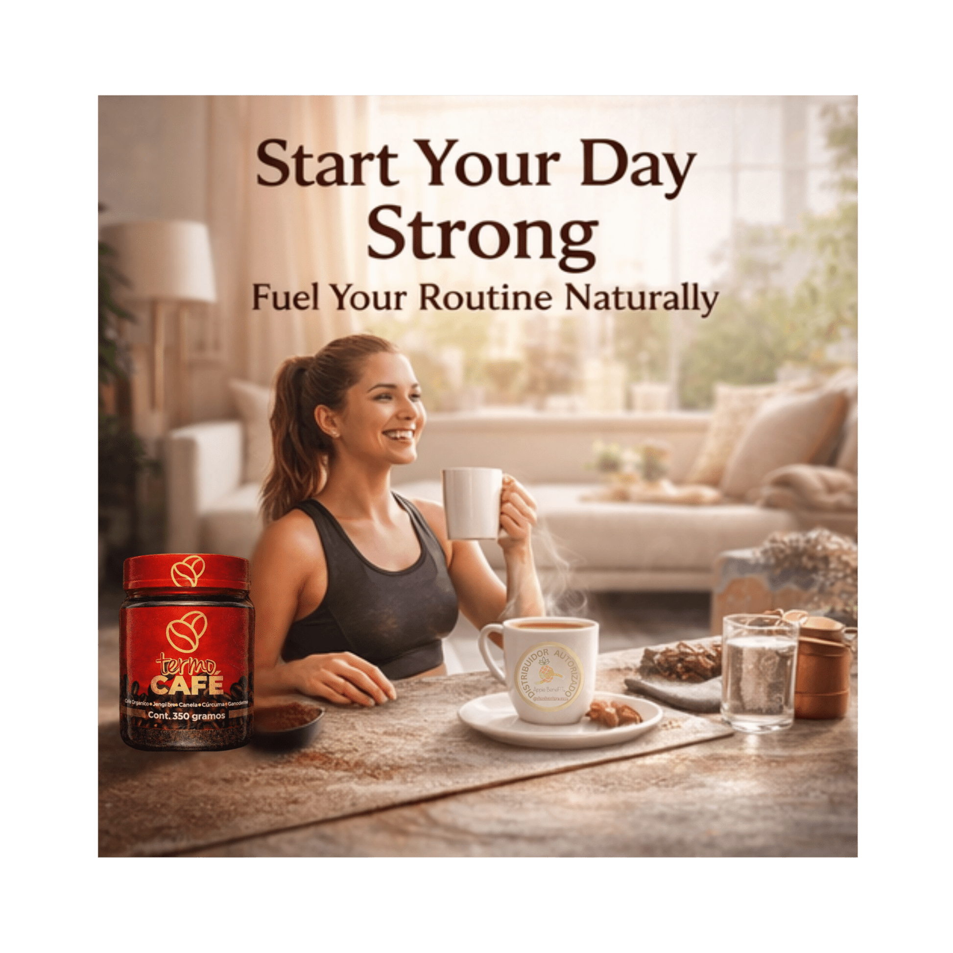 TERMO COFFEE – Gourmet Thermogenic Coffee with Ganoderma for Energy & Daily Wellness - DendasStore