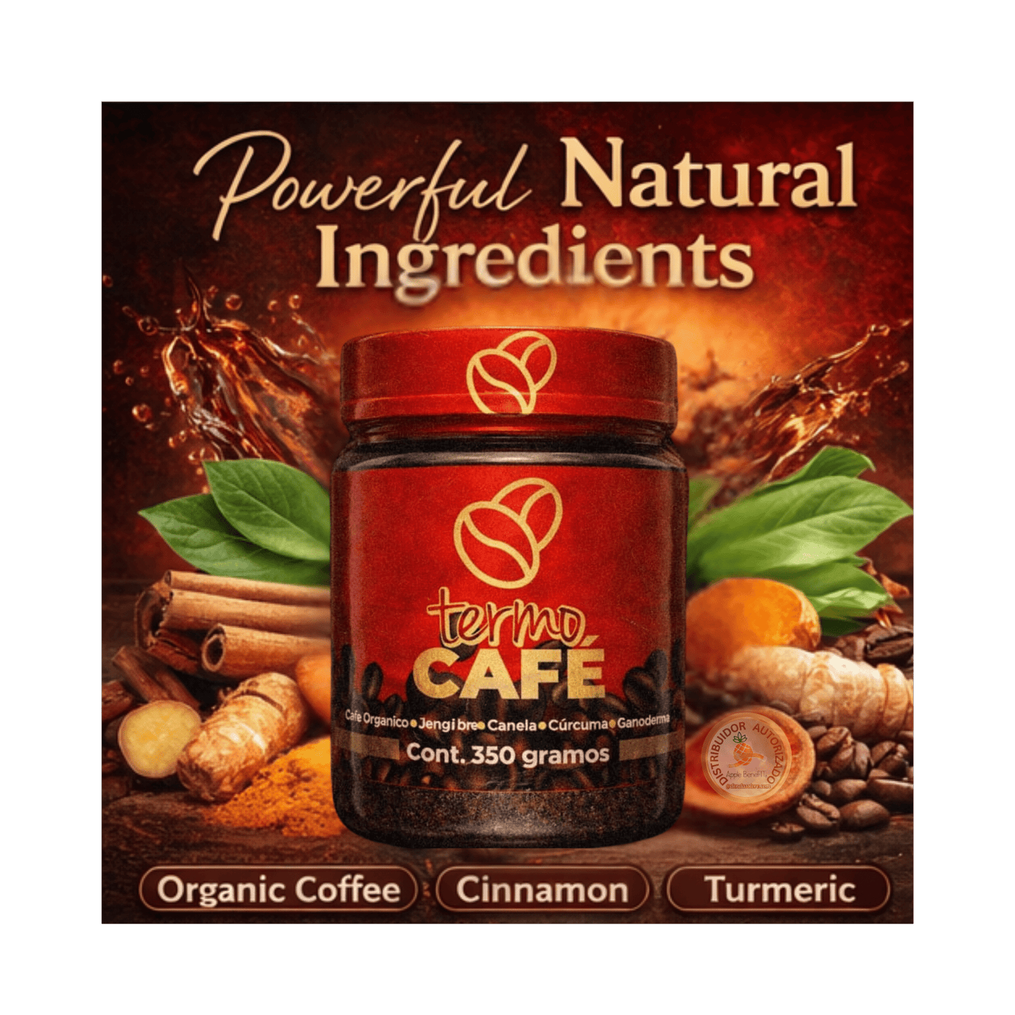 TERMO COFFEE – Gourmet Thermogenic Coffee with Ganoderma for Energy & Daily Wellness - DendasStore