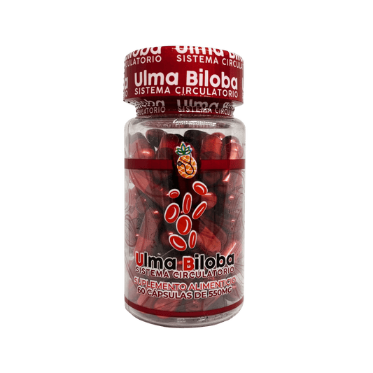 Ulma Biloba Circulatory Support | Apple BeneFit® – 60 Capsules - DendasStore